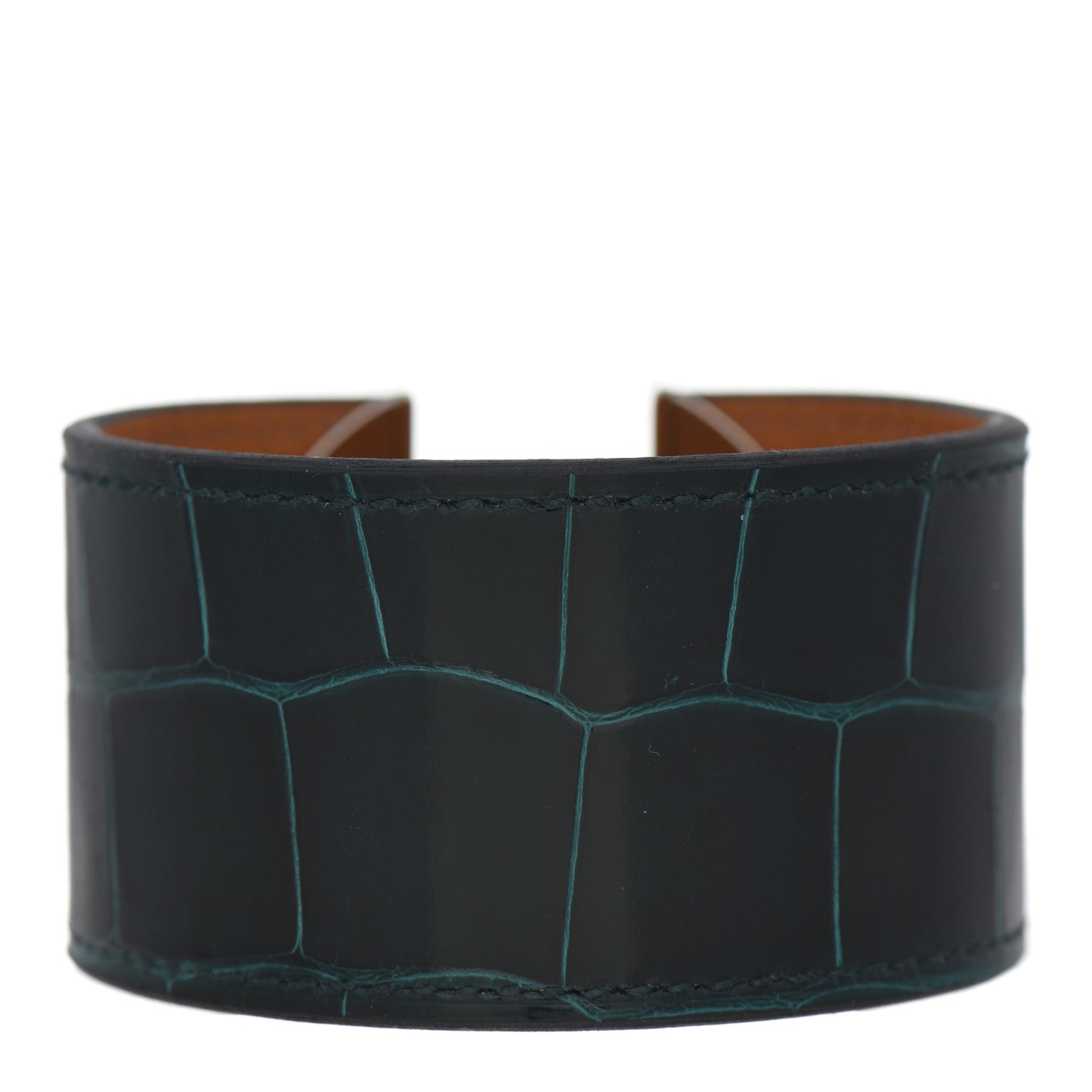 Shiny Alligator 2002 Bracelet T2 Vert Cypress