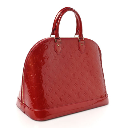 Louis Vuitton Vernis Alma GM Pomme D'Amour 2 of 11