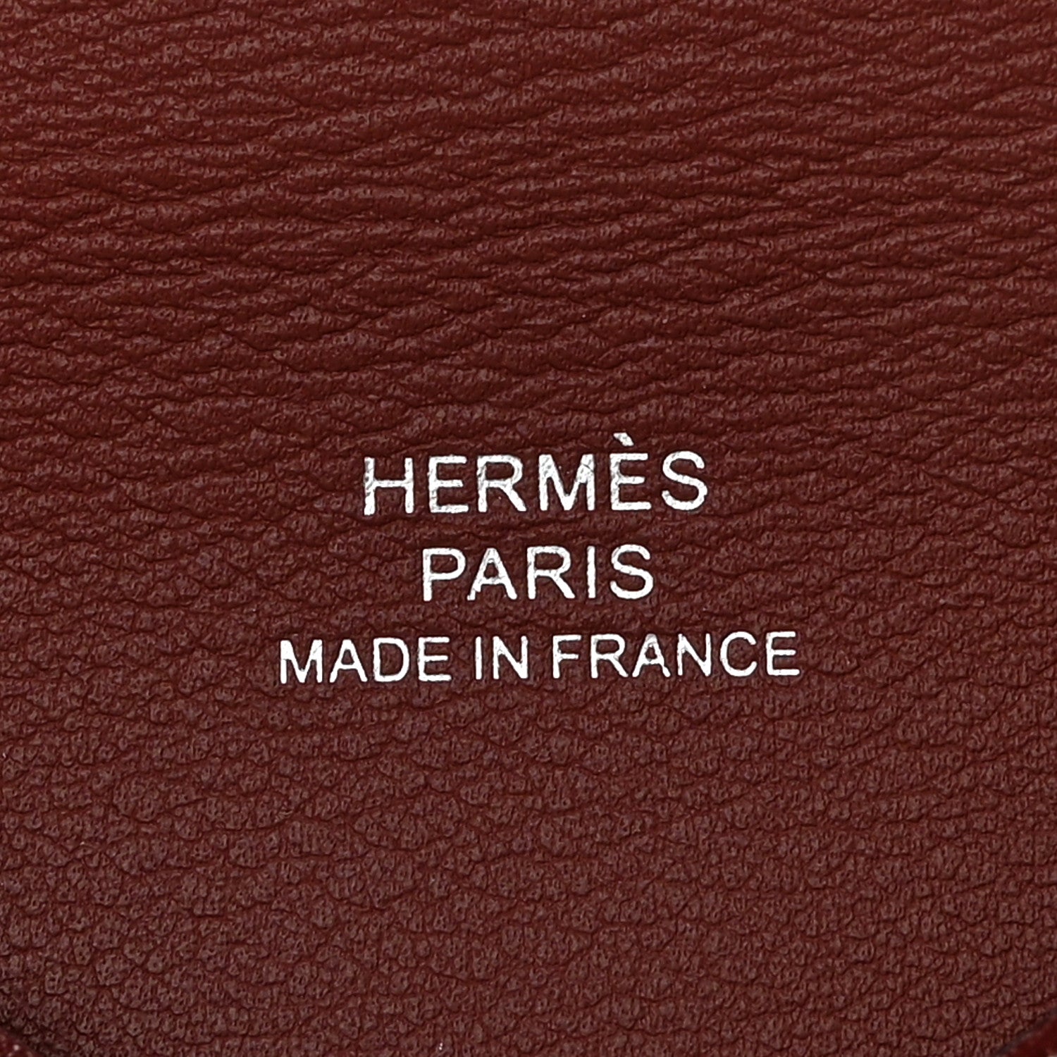 Hermes Box Calvi Card Case Rouge H 6 of 8
