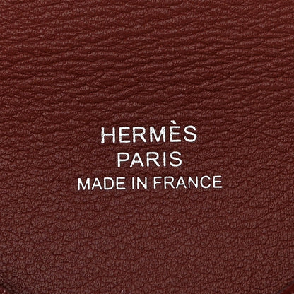 Hermes Box Calvi Card Case Rouge H 6 of 8