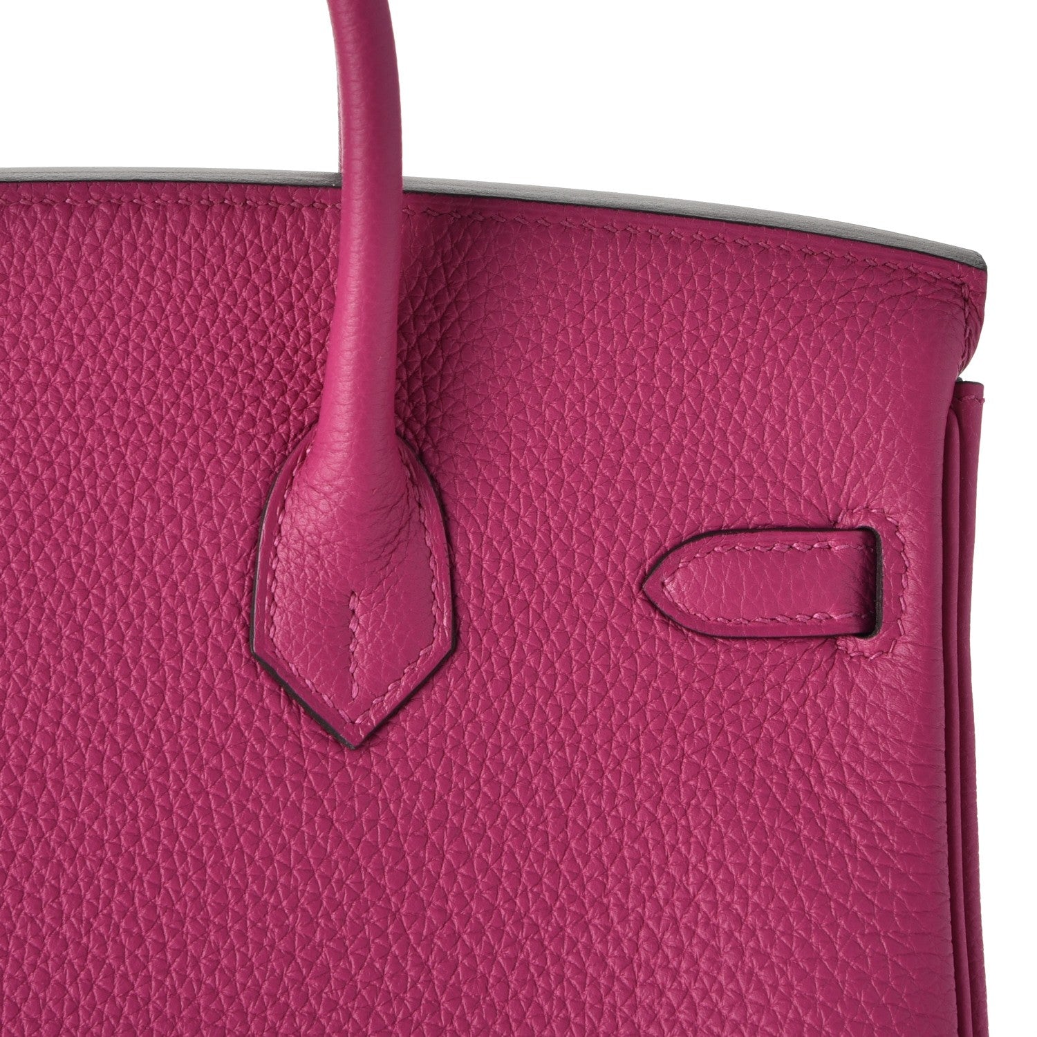 Hermes Togo Birkin 25 Rose Pourpre 11 of 38