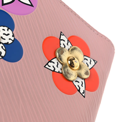 Louis Vuitton Epi Blooming Flowers Zippy Wallet Rose Ballerine 9 of 10