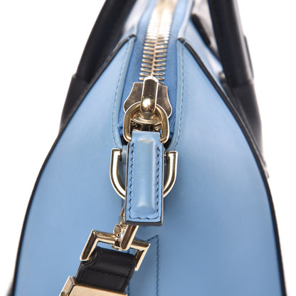 Givenchy Smooth Calfskin Small Bi-Color Antigona Blue Black 11 of 22
