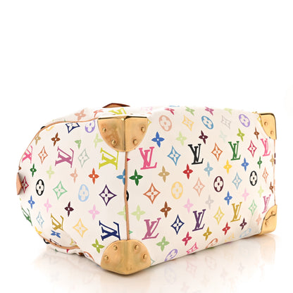 Louis Vuitton Monogram Multicolor Speedy 30 White 4 of 10