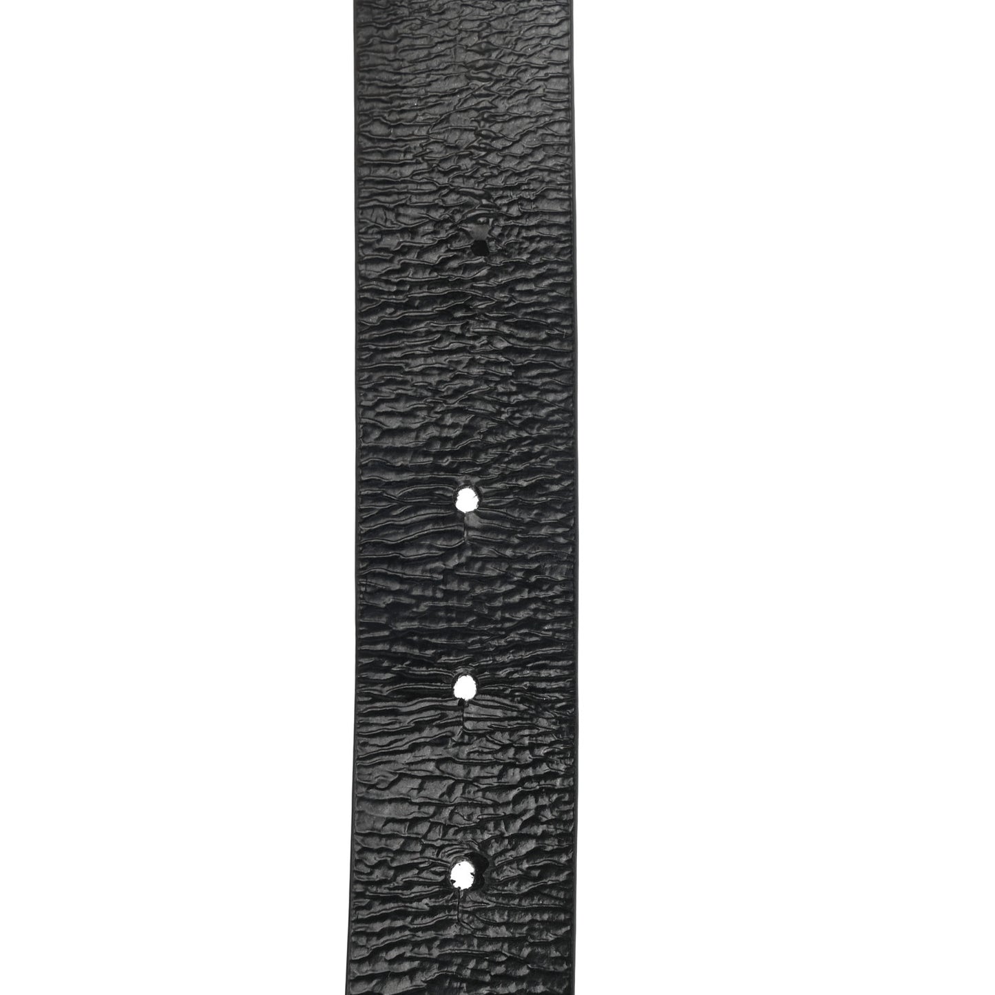 Glazed Calfskin CC Belt 90 36 Black