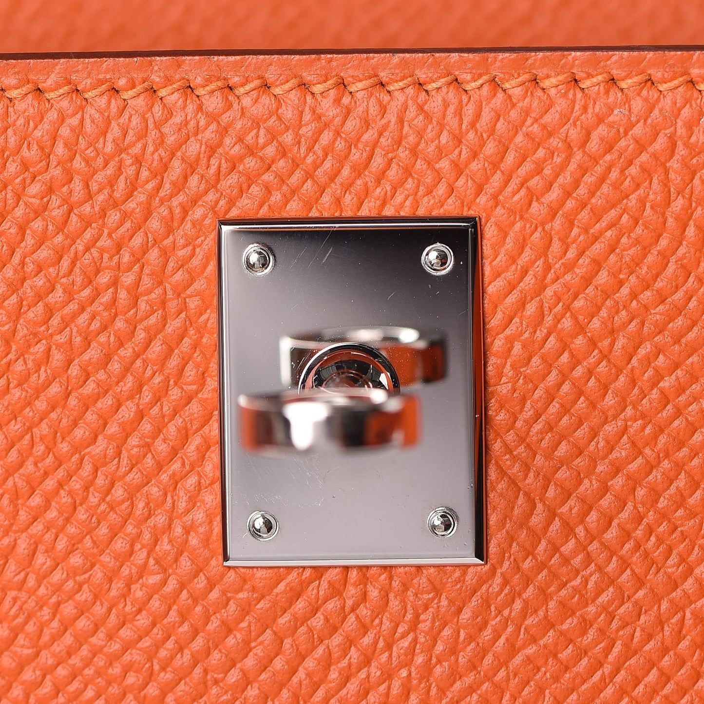 Epsom Kelly Pochette Clutch Feu