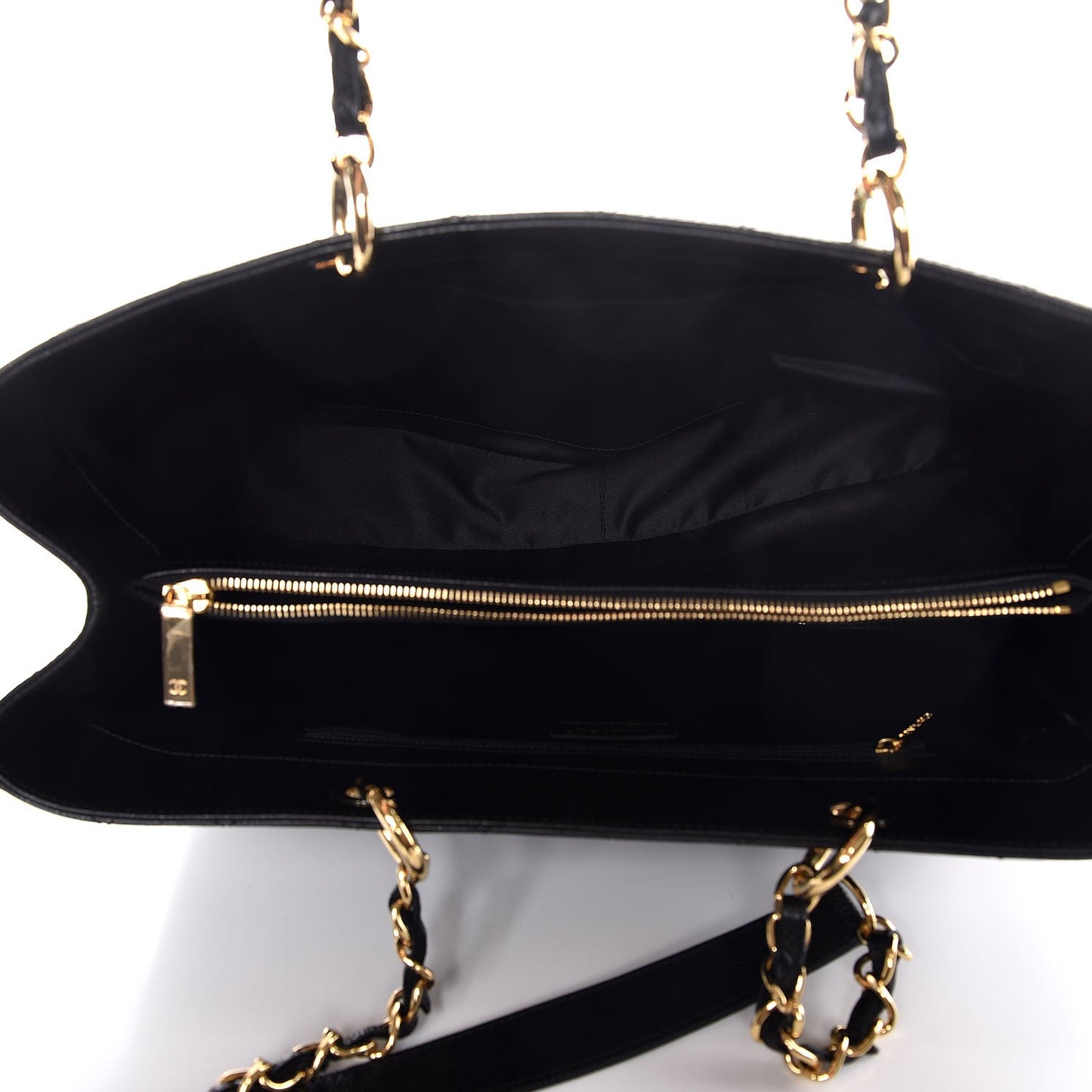 Caviar Quilted XL Grand Shopping Tote GST Black