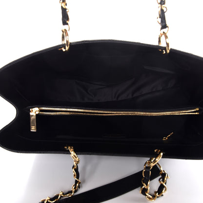 Chanel Caviar Quilted XL Grand Shopping Tote GST Black 5 of 7