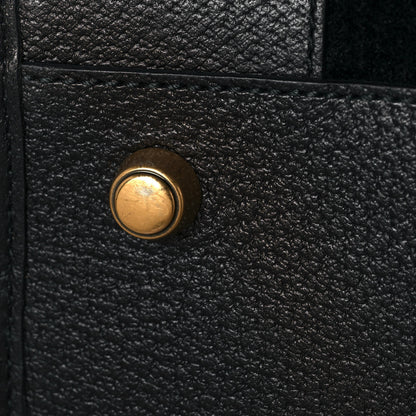 Gucci Velvet GG Monogram Textured Calfskin Web Medium Duffle Bag Blue Beige Black 14 of 14