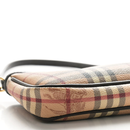 Burberry Haymarket Check Pochette Chocolate 8 of 9