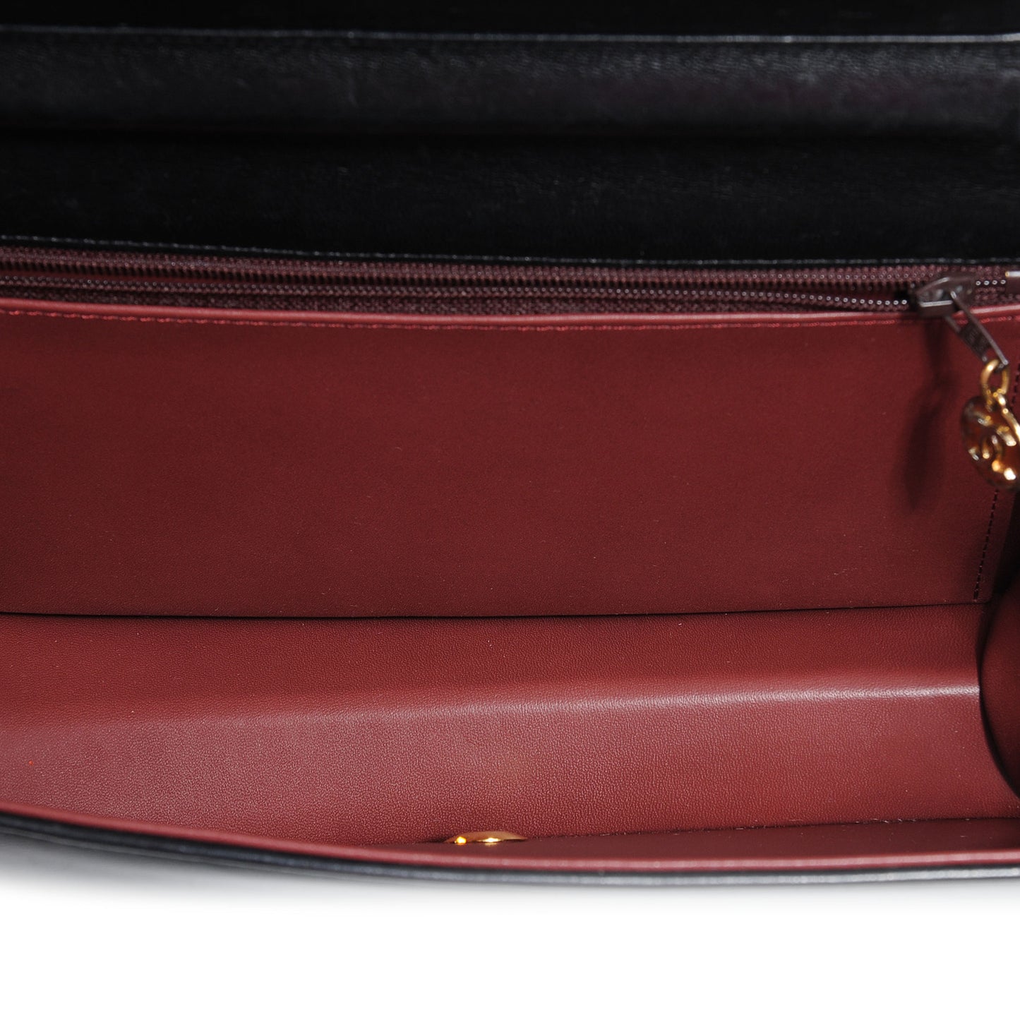 Lambskin Quilted Small Flap Black