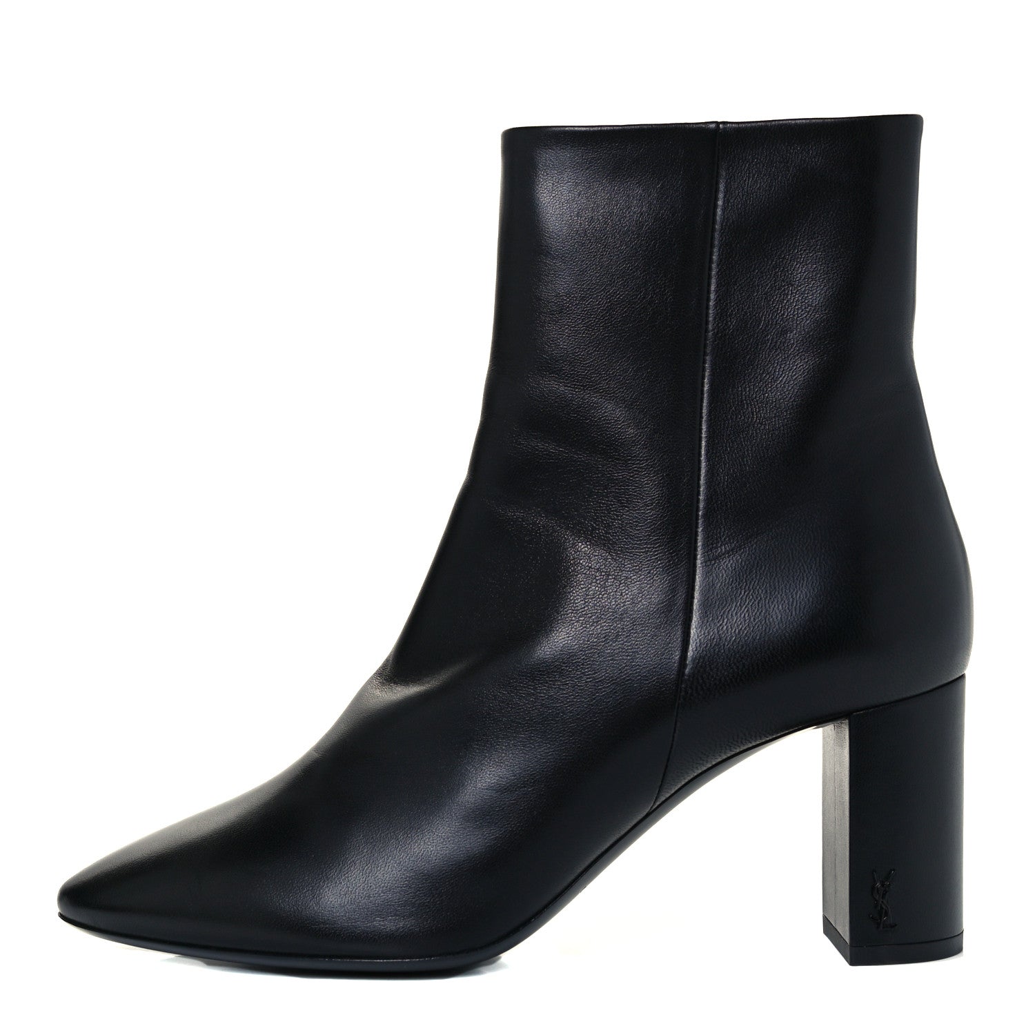 Saint Laurent Nappa Vendome Loulou Ankle Zip Boot 39 Black 1 of 11