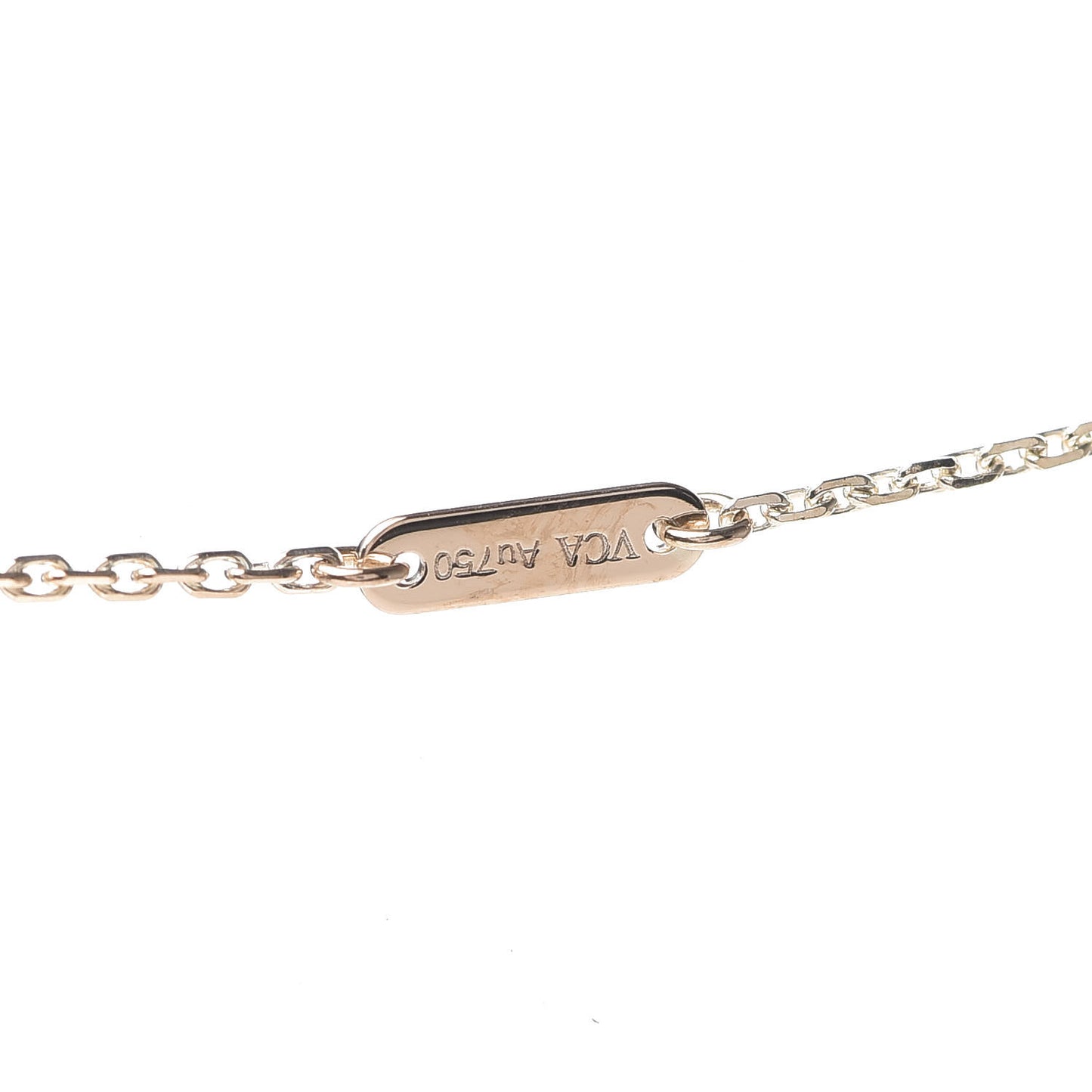 18K Rose Gold Sweet Alhambra Pendant Necklace