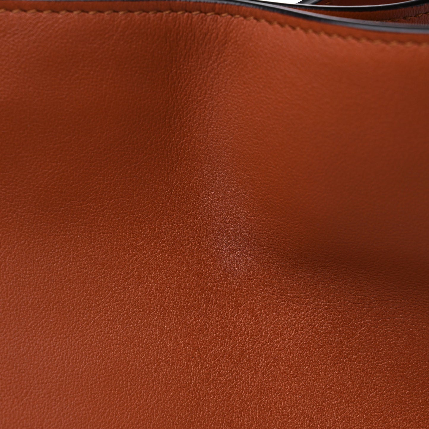 Calfskin Gancini Trifolio Tote Bag Siena Tan