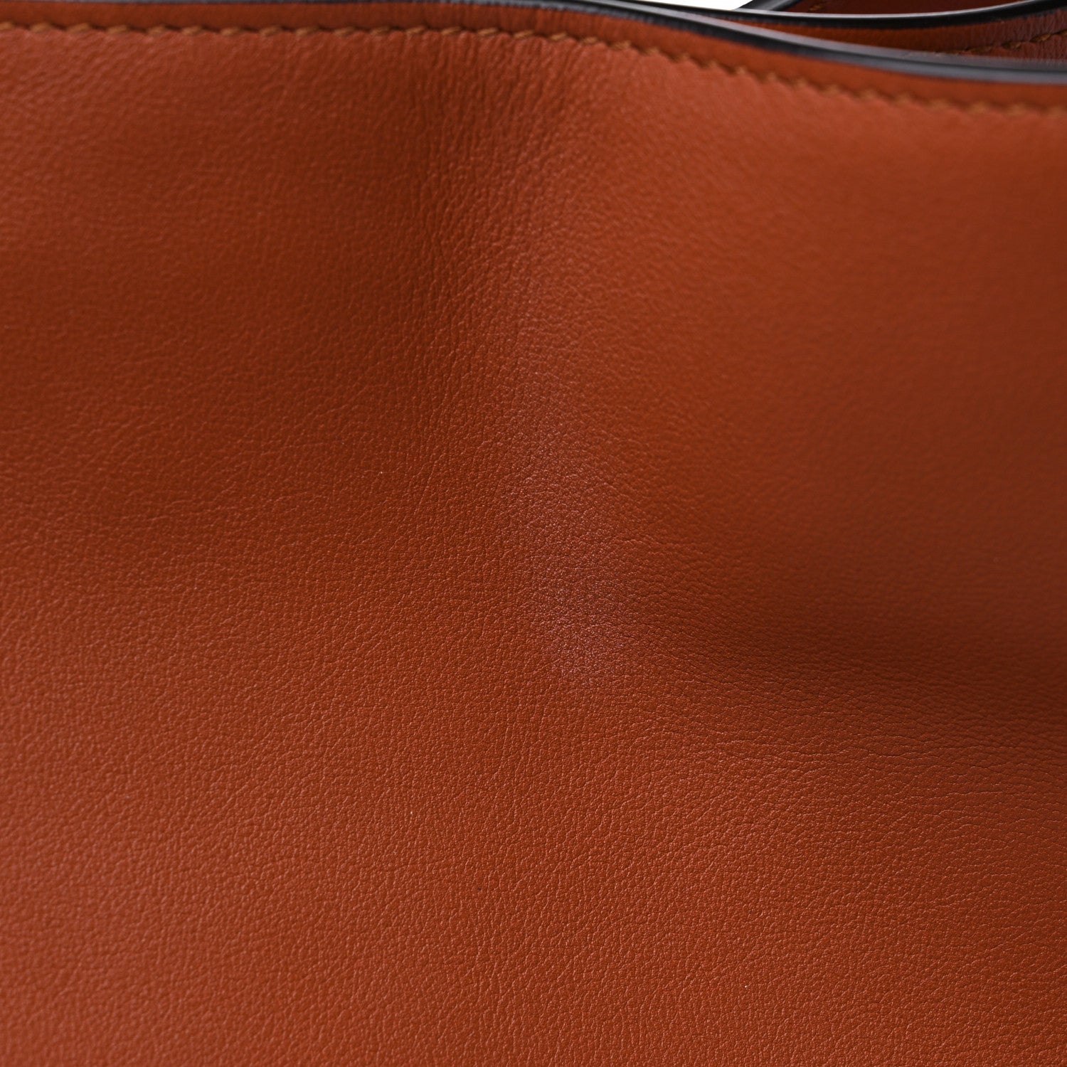 Salvatore Ferragamo Calfskin Gancini Trifolio Tote Bag Siena Tan 11 of 11