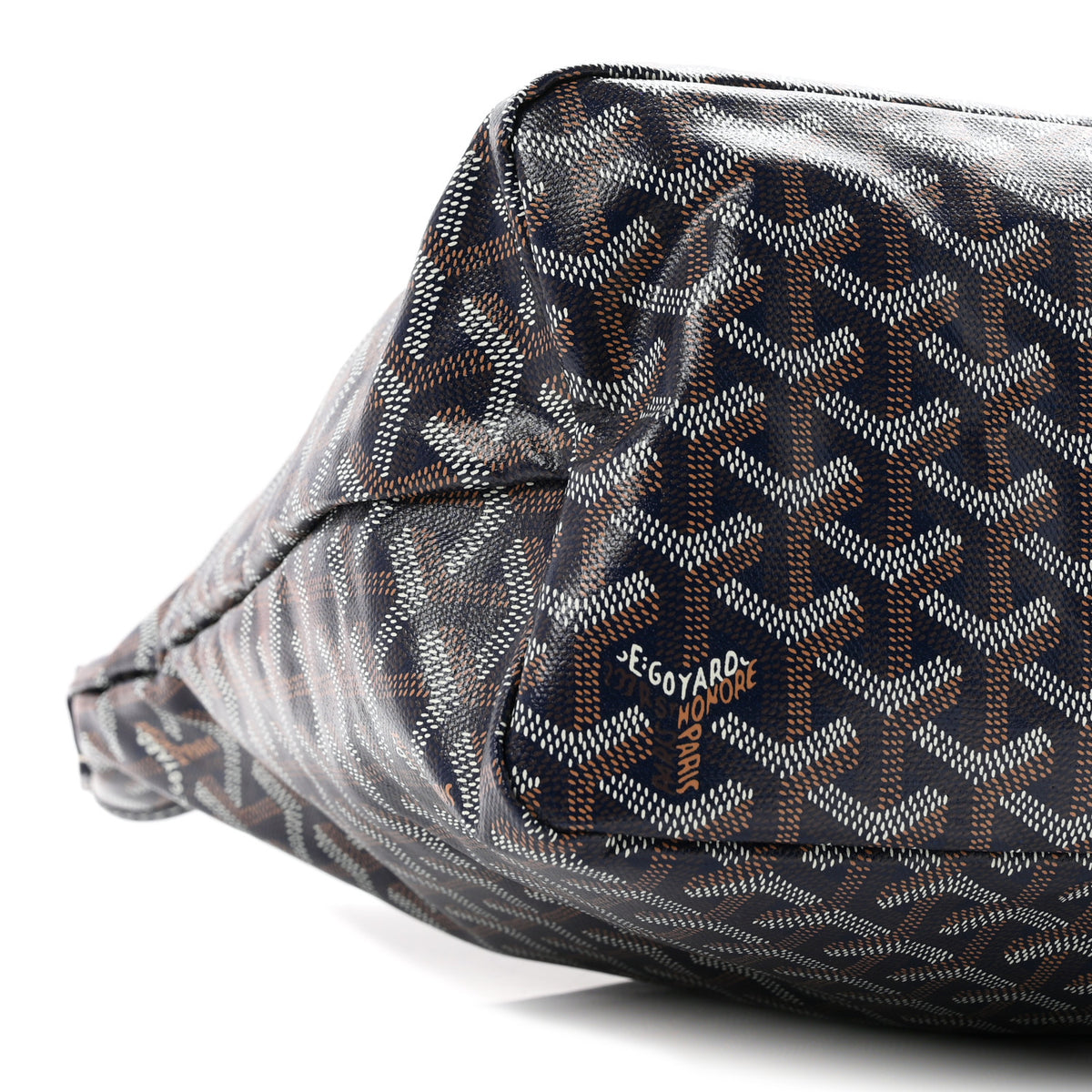 Goyardine Boheme Hobo Navy Blue