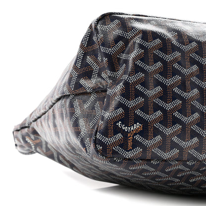 Goyard Goyardine Boheme Hobo Navy Blue 10 of 11