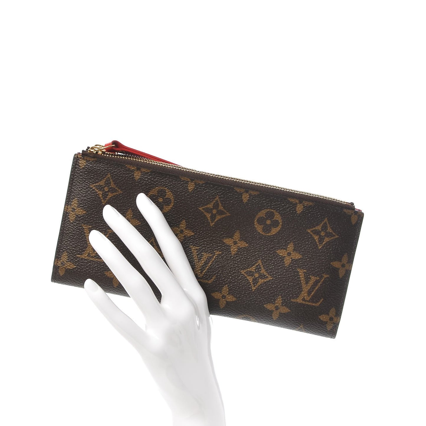 Monogram Adele Wallet Coquelicot
