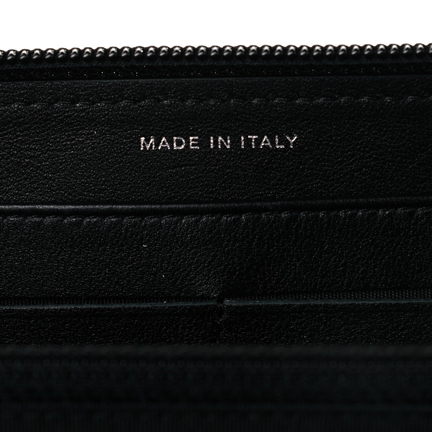 Chanel Caviar Large Timeless CC Zip Around Wallet Black 6 of 9