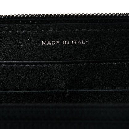 Chanel Caviar Large Timeless CC Zip Around Wallet Black 6 of 9