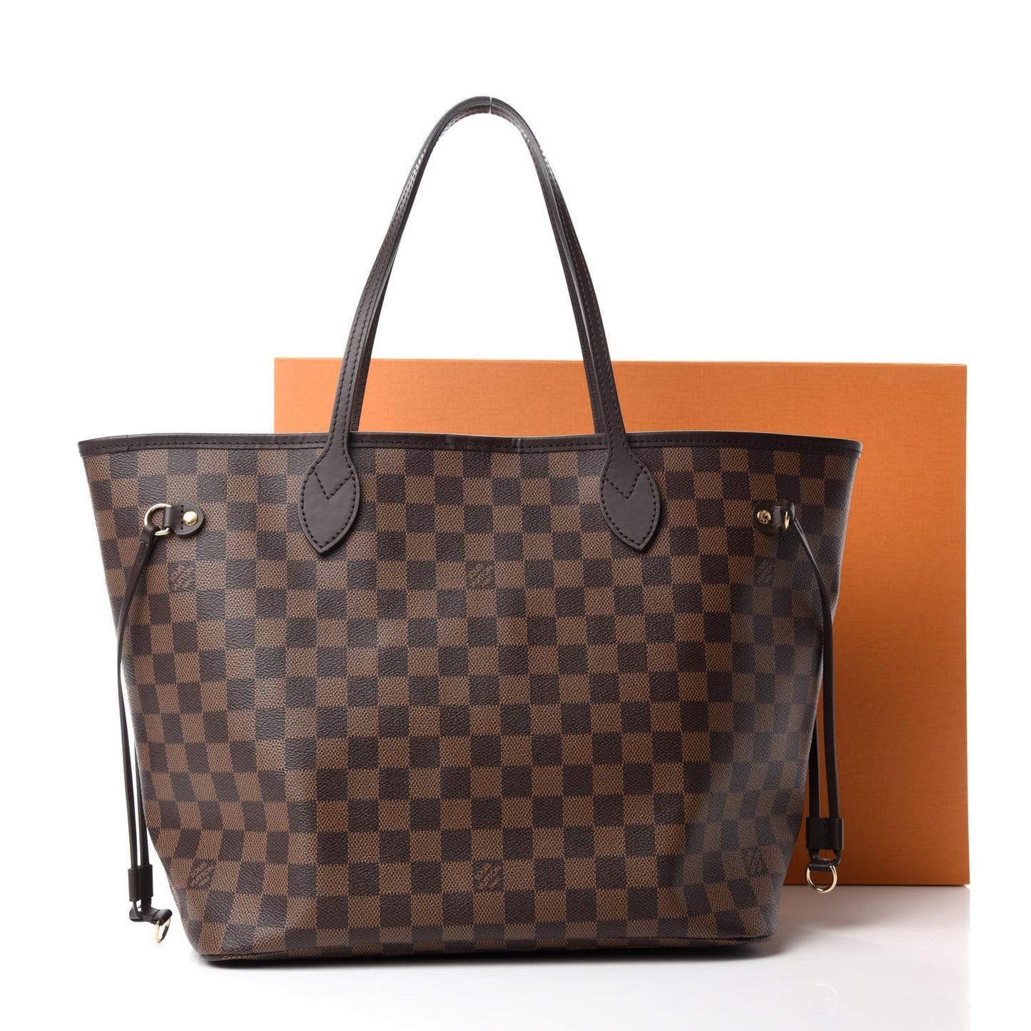 Damier Ebene Neo Neverfull MM Rose Ballerine