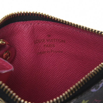Louis Vuitton Monogram Multicolor Key Pouch Black Grenade 5 of 6