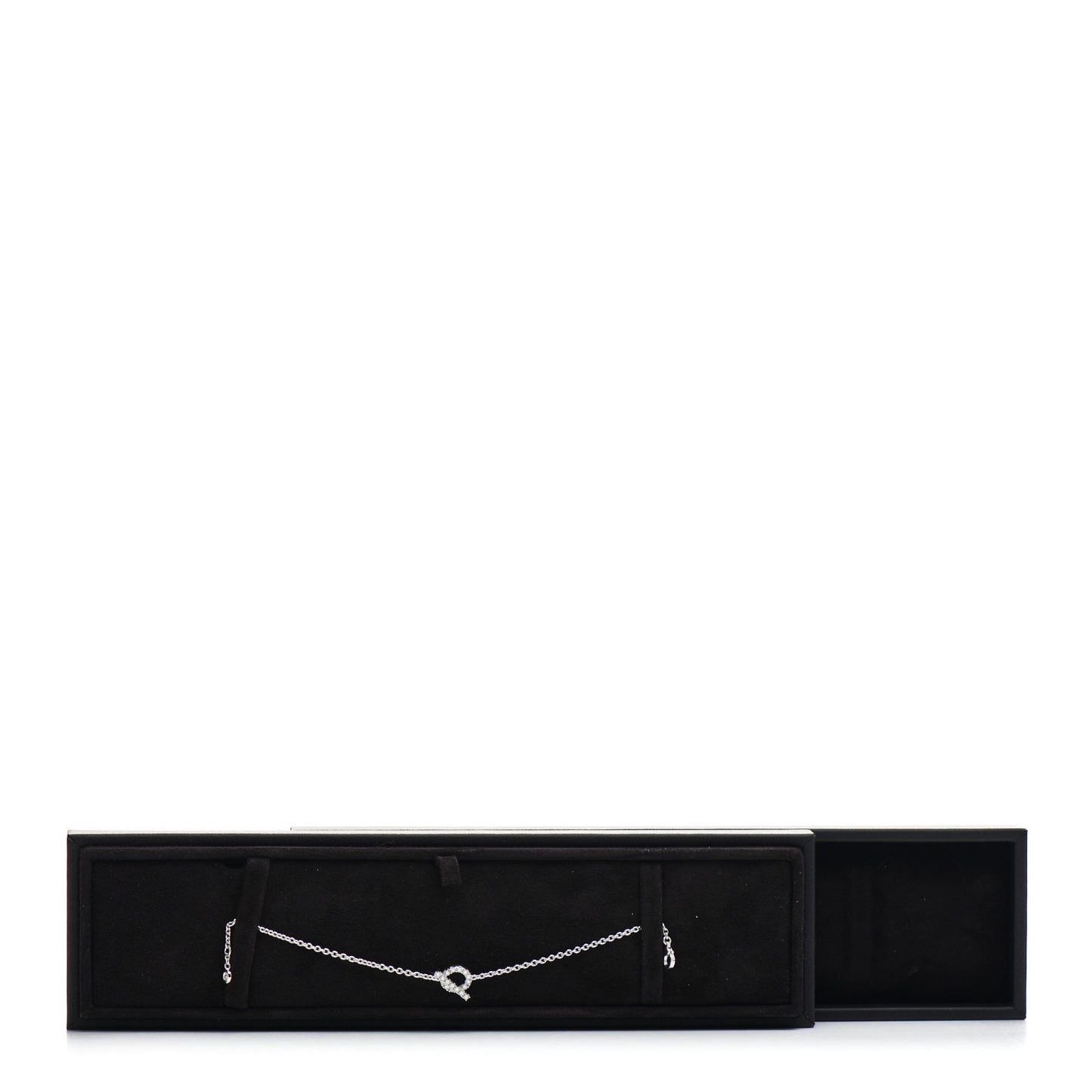 18K White Gold Diamond Finesse Bracelet ST