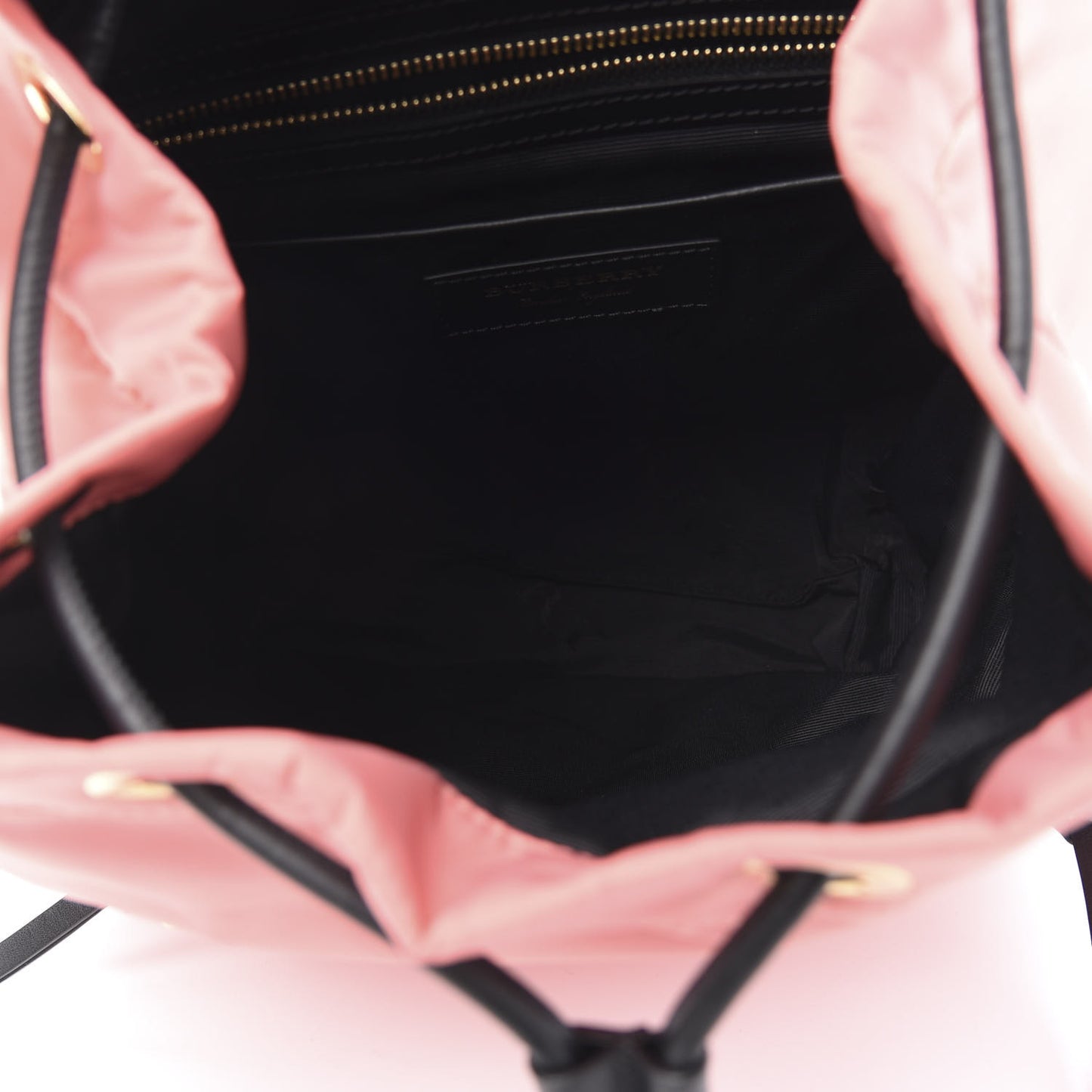 Nylon Medium Rucksack Backpack Bright Coral Pink