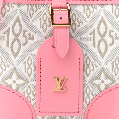Louis Vuitton Jacquard Since 1854 Noe Purse Ecru Beige Pink 7 of 10