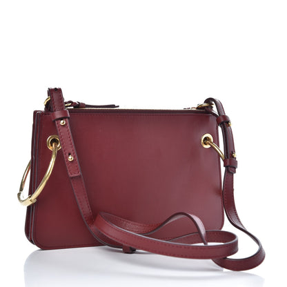 Chloe Calfskin Suede Small Roy Bag Plum Purple 3 of 9