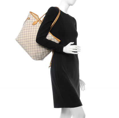 Louis Vuitton Damier Azur Neverfull MM 2 of 13