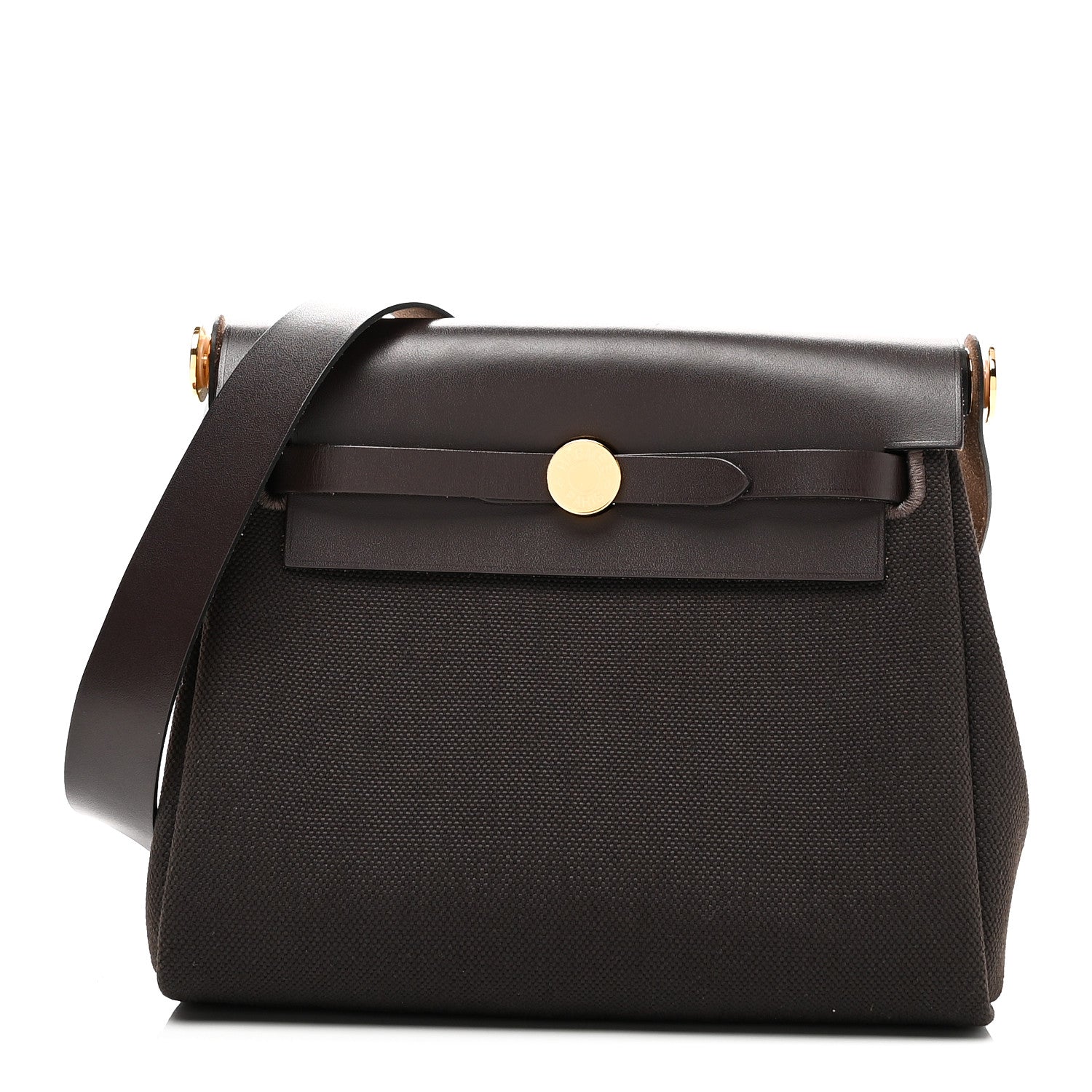 Hermes Military Toile Vache Hunter Herbag Zip Retourne 20 Ebene 1 of 11