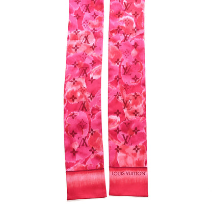 Louis Vuitton Silk Monogram Ikat Summer Bandeau Rose Indien 2 of 3