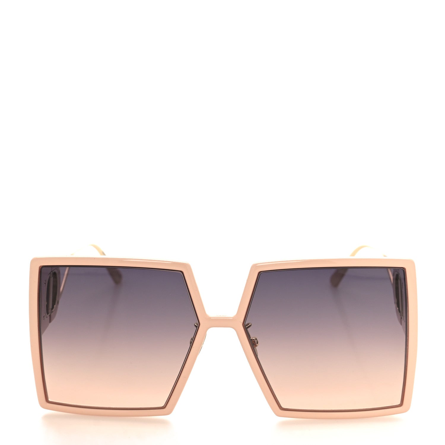 Christian Dior Square 30 Montaigne Sunglasses Beige 2 of 8