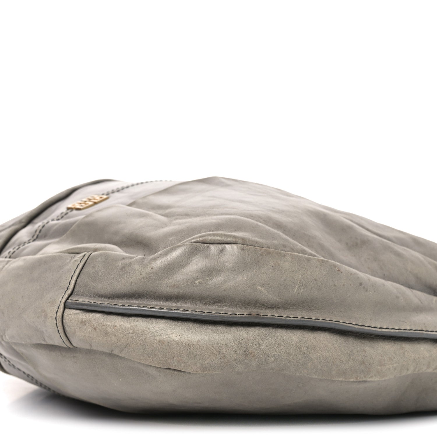 Givenchy Calfskin Braided Hobo Grey 10 of 10