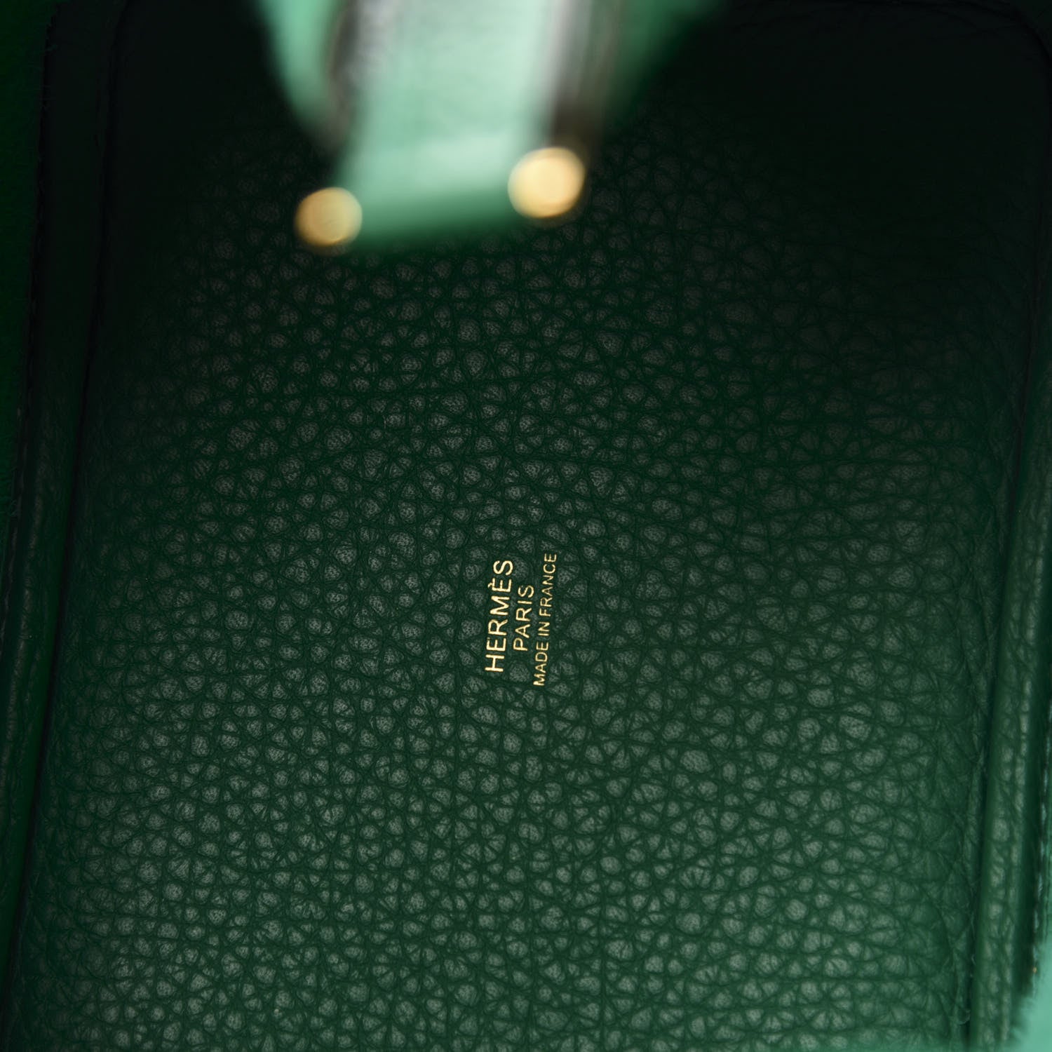 Hermes Taurillon Clemence Picotin Lock 18 PM Vert Vertigo 6 of 10