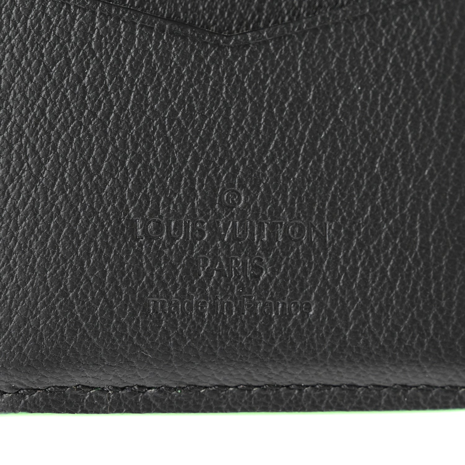 Louis Vuitton Crocodile Pocket Organizer Neon Green 6 of 8