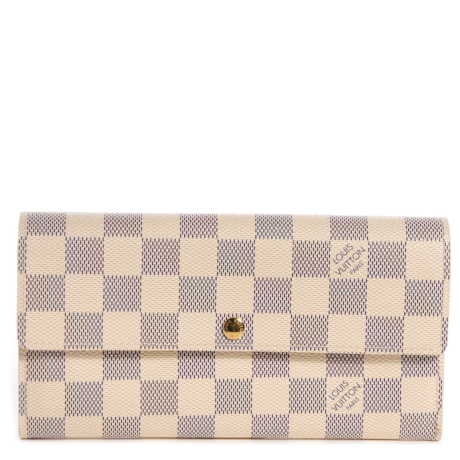 Louis Vuitton Damier Azur Sarah Wallet 1 of 8