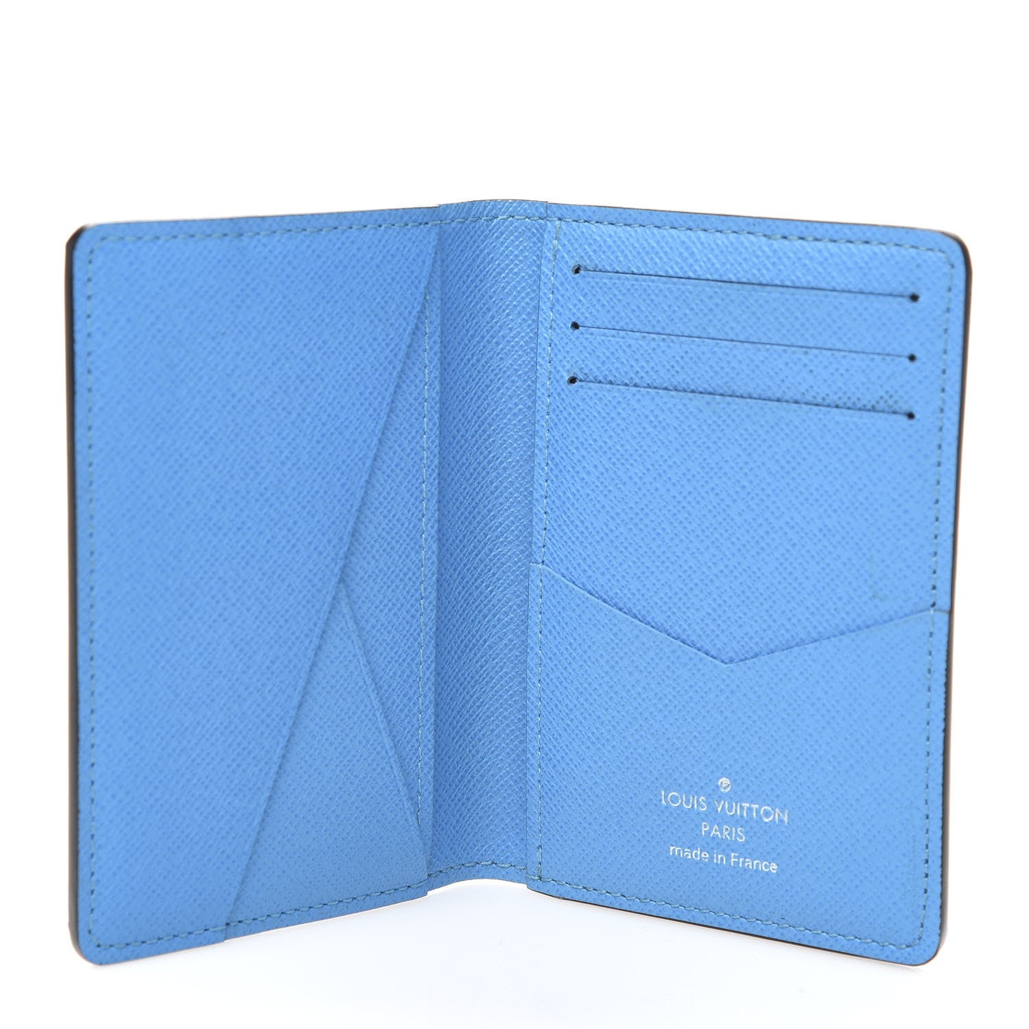 Louis Vuitton Taigarama Pocket Organizer NM Blue Lagoon 5 of 7