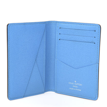 Louis Vuitton Taigarama Pocket Organizer NM Blue Lagoon 5 of 7
