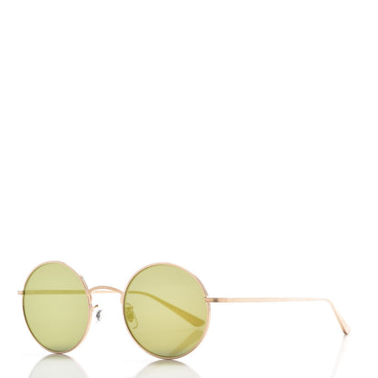 Oliver Peoples The Row After Midnight Round Sunglasses Gold 1 of 9