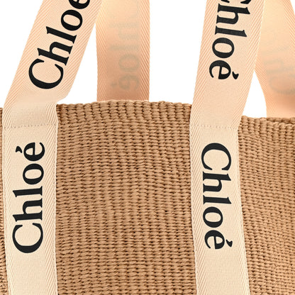 Chloe X MIFUKO Raffia Large Woody Basket Bag White 7 of 11