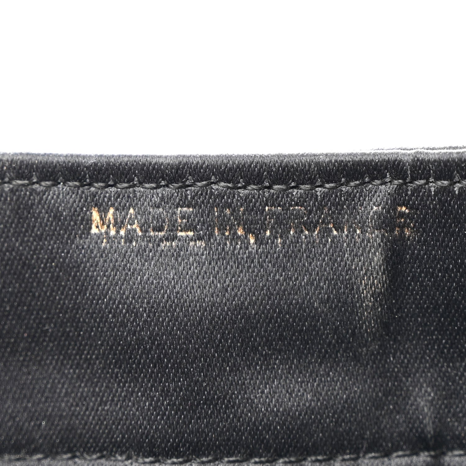 Chanel Satin Quilted Crystal CC Shoulder Bag Black 7 of 13