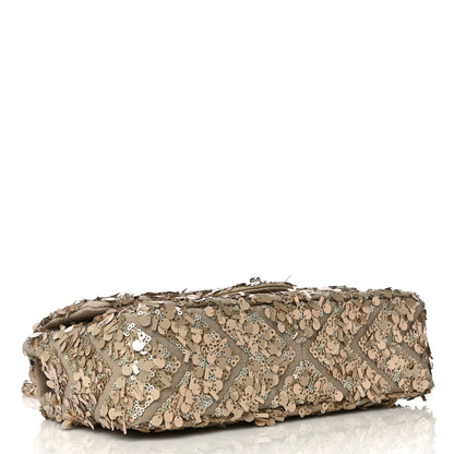 Chanel Sequins Chevron Medium Flap Gold 7 of 16