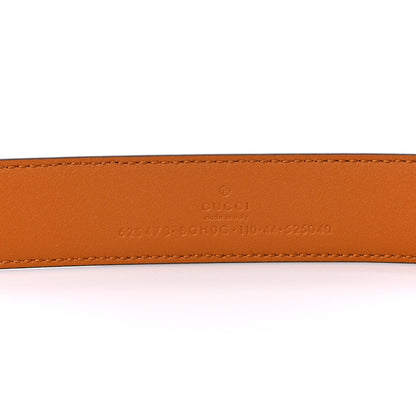 Gucci Selleria Calfskin 30mm Belt 110 44 Cognac 4 of 4