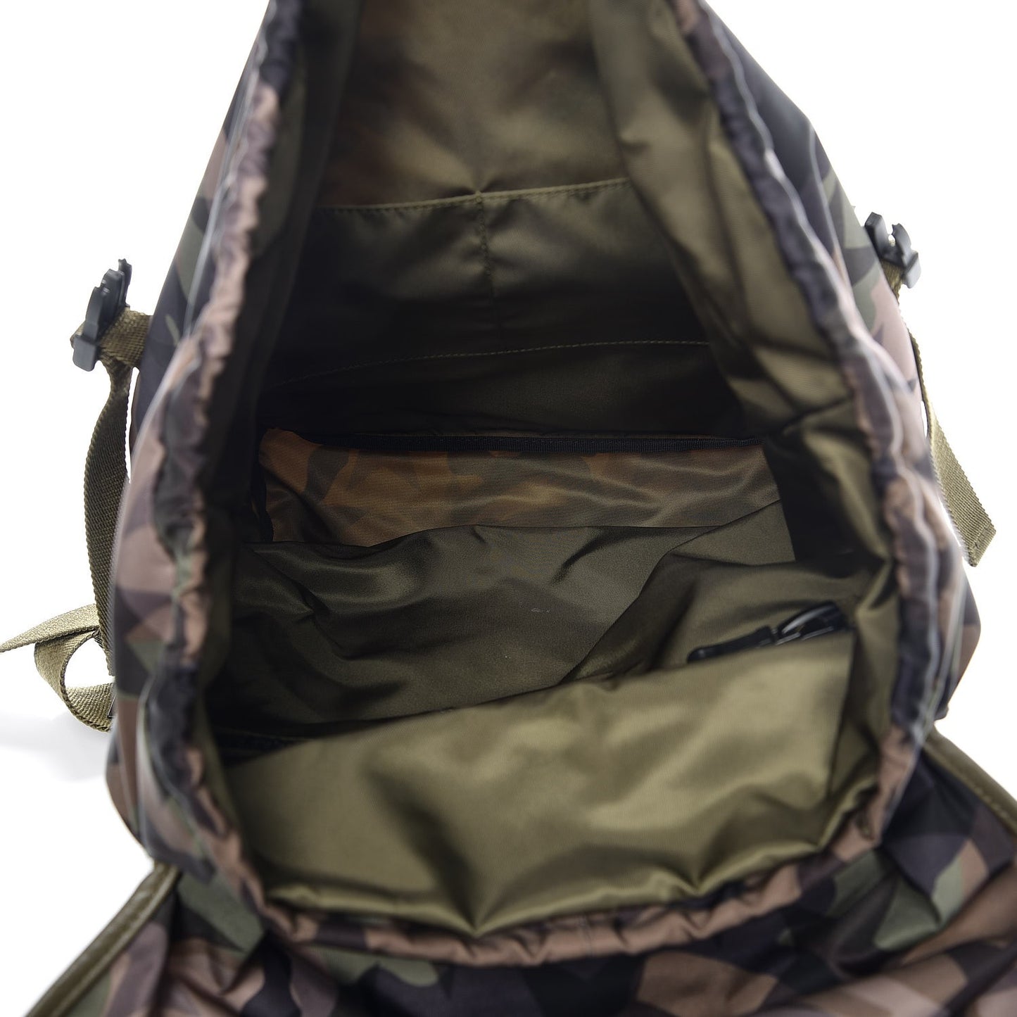 Nylon Camustars Drawstring Backpack Multicolor