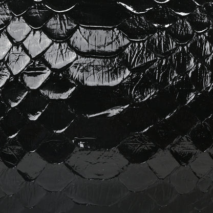 The Row Snakeskin Edith Bag Black 7 of 9