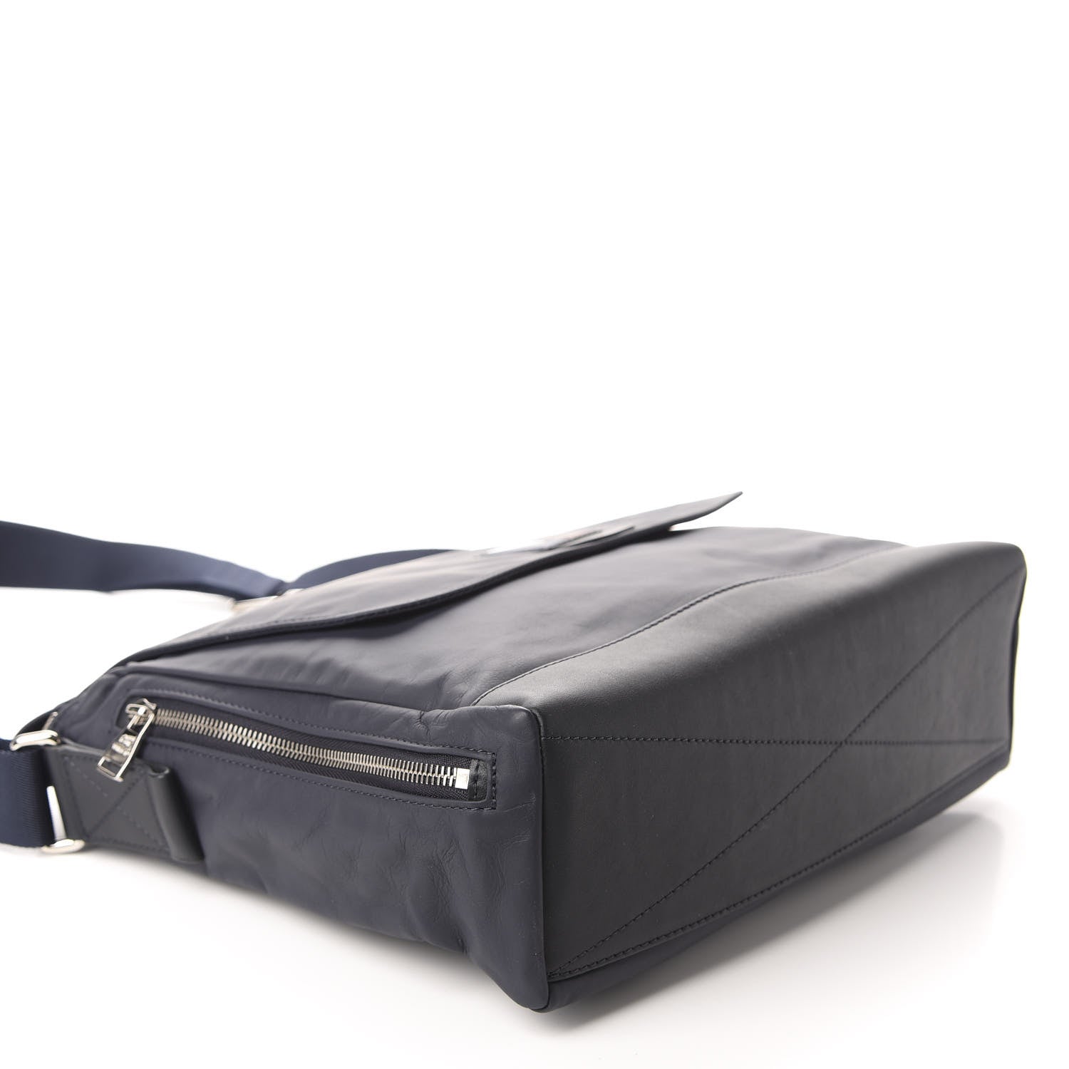 Louis Vuitton Calfskin V Line Crossbody Navy 4 of 11