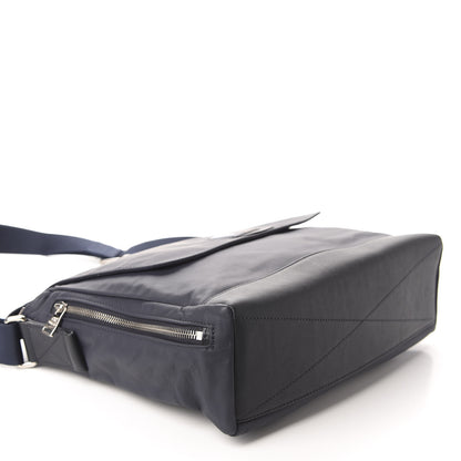 Louis Vuitton Calfskin V Line Crossbody Navy 4 of 11