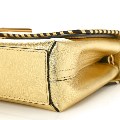 Louis Vuitton Cuir Plume Ecume Very Chain Bag Gold 9 of 11